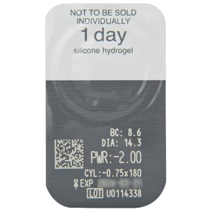 clariti® 1 day toric losse lens