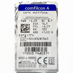 Biofinity toric multifocal losse lens