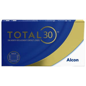 Alcon Total30 maandlenzen verpakking – 6 lenzen per doosje, geschikt voor dagelijks gebruik