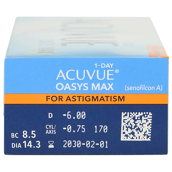Acuvue Oasys Max 1-day for Astigmatism