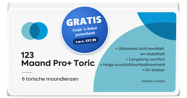 123 Maand Pro+ toric